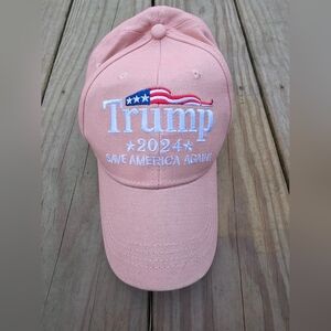 Pink Trump 2024 Baseball Cap